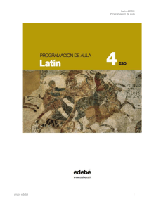Las competencias básicas en la materia de Latín