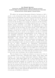 Disertación Arq.Eduardo Sproviero