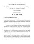 1er Informe Comisión de lo Jurídico y de Etica (CAMARA)