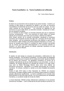 teoria cuantitativa vs - Fundación Buenos Aires XXI