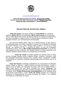 Trayectoria actualizada 2011