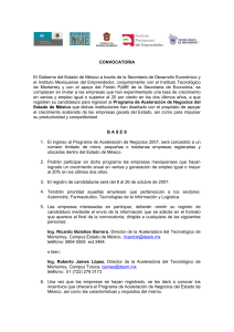 Secretaria de Econom&iacute;a Instituto Mexiquense del