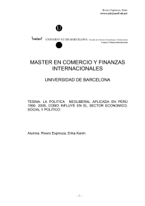 El proyecto de tesina, es un esquema de trabajo y consiste en un