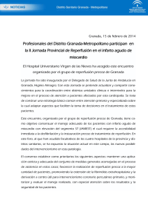 Noticias de la Junta - Distrito Sanitario Granada