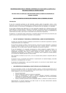 manejo normas de bioseguridad en trabajadores de