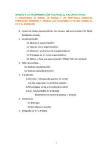 Qué es la argumentación?