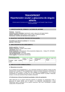 Informe para la Comisión de Farmacia y Terapéutica del