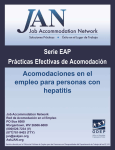 Acomodaciones en el empleo para personas con hepatitis