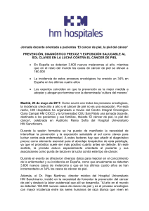 NP EL CÁNCER DE PIEL, LA PIEL DEL CÁNCER