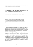 Las políticas de privatización en España