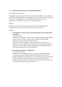 Cambio Climático
