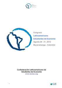 Confederación Latinoamericana de Estudiantes de Economía www