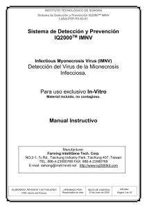 Sistema de Detección y Prevención IQ2000TM IMNV LASA-POP