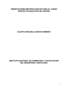proyecto educativo de centro-guia para facilitadores/as