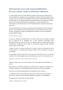 Información acerca de CaniLeish®Virbac Vacuna canina contra