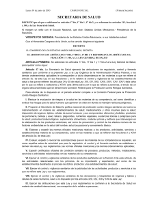 Lunes 30 de junio de 2003 DIARIO OFICIAL (Primera Sección