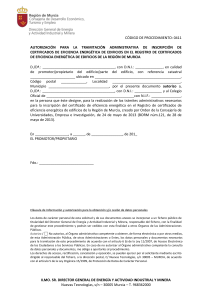 c&oacute;digo de procedimiento: 0411