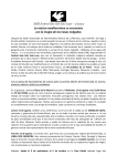 Comunicado de prensa – Cuenca 2015