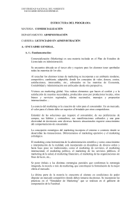 unidad 1: sistema de comercialización