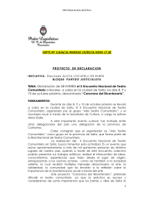 Expte. Nº11636 - Cámara de Diputados de la Provincia de Corrientes