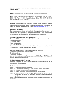 Information and registration (in Spanish)
