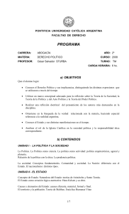 CIENCIA POLITICA