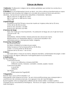 Cáncer de Mama