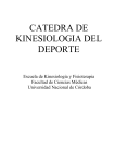 catedra de kinesiologia del deporte - EKyF