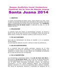 Bases Audición Local 2014 - I. Municipalidad de Santa Juana