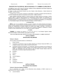 Miércoles 19 de noviembre de 2014 DIARIO OFICIAL (Primera