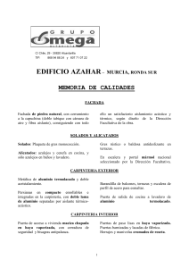 EDIFICIO &ldquo;THADER&rdquo; &ndash; MOLINA DE SEGURA (MURCIA)