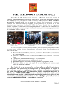 7/4/2010 Tema: articulación CDR (Área de Economía Social) y