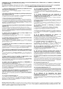 codifique en el anverso de esta hoja: sus datos personales