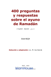 400 preguntas y respuestas sobre el ayuno de Ramadán