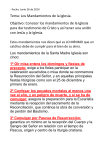 --Fecha: Junio 26 de 2014 Tema: Los Mandamientos de la Iglesia