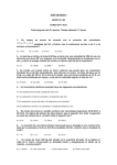 1) Un cuerpo se mueve de acuerdo con la ecuaci&oacute;n del movimiento