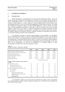 El entorno económico