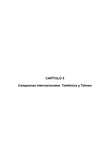 Campeonas Internacionales - Telefónica