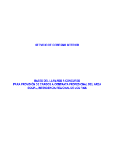 subsecretaria de mineria - Intendencia de Los R&iacute;os