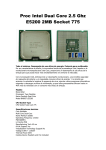 Proc Intel Dual Core 2