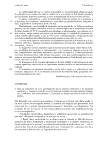 La «enfermedad del beso» o «mal de enamorados» es una