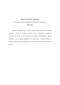 Texto Original - Honorable Cámara de diputados de la Provincia de