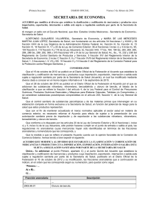 Viernes 5 de febrero de 2016 DIARIO OFICIAL (Primera Sección