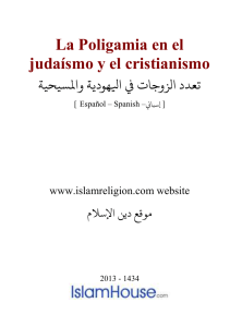 La Poligamia en el juda&iacute;smo y el cristianismo DOC