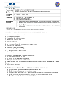 Símil del Motor Asíncrono y Síncrono guía de maquinas DEFINITIVO