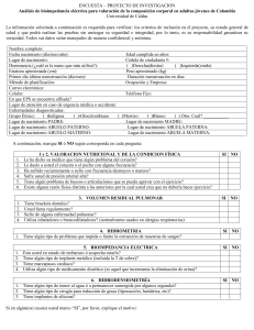 encuesta - Universidad de Caldas