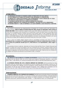 Internacional… - Dédalo Comunicación