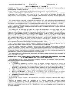 07/diciembre/05 - Secretar&iacute;a de la Funci&oacute;n P&uacute;blica