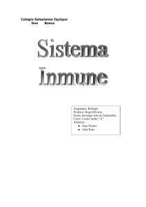 ¿Qué es el sistema inmune