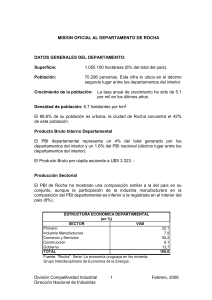 mision oficial al departamento de treinta y tres